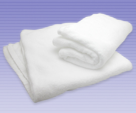 【写真】体用　１０００匁バスタオル　白