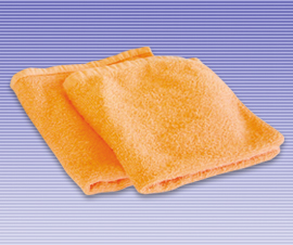 【写真】顔用タオル　みかん20p